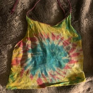 Tie dye crop top